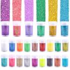 Conjunto de glitter LICOOL 24 cores para resina, artesanato e maquiagem