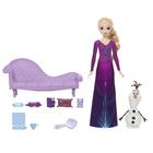 Conjunto de hora de dormir Mattel Disney Frozen Snow Dreams Elsa Olaf 8 unidades