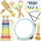 Conjunto de instrumentos musicais MINIARTIS Baby Montessori 1-3 anos