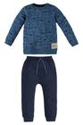 Conjunto de Inverno Infantil Masculino com Blusão e Calça em Moletom - Up Baby