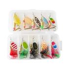 Conjunto De Isca Giratória De Colher De Metal Leve 2-8g 10 Peças Wobblers De Pesca Para Pike Crochet