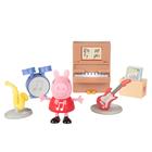 Conjunto de jogos de estúdio musical Peppa Pig Little Rooms com 6 peças 2+