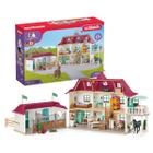 Conjunto de jogos Schleich HORSE CLUB Lakeside Country House com estábulo