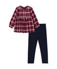 Conjunto de legging túnica Outfit Tommy Hilfiger de 2 peças para meninos