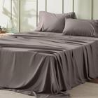 Conjunto de Lençóis Bedsure Queen Size 4 Peças - Poliéster Taupe