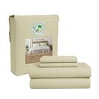 Conjunto de lençóis LANE LINEN Cotton Full Percale Weave 4 peças