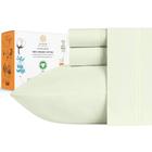 Conjunto de lençóis Sleep Mantra 100% algodão orgânico queen size