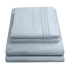 Conjunto de lençóis Sweet Home Collection California King Misty Blue