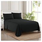 Conjunto de lençóis Sweet Home Collection Twin XL Black 1800 Thread Count