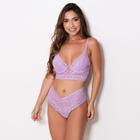 Conjunto de lingerie com bojo sexy luxo - Conjunto Jennifer