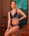 Conjunto de Lingerie - Cropped Renda G