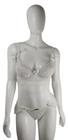 Conjunto de Lingerie de Renda Brisa com Saia Removível - Tamanho P