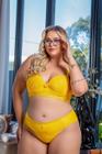 Conjunto de Lingerie Sexy Confortável Louise Plus Size