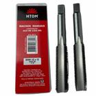 Conjunto de macho manual BSW1/2 X12mm 2pcs aço de liga Htom