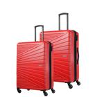 Conjunto de Malas de Viagem Abs American Tourister By Samsonite Recife Tsa Rodas Duplas P/m Vermelha