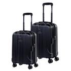 Conjunto de Malas de Viagem Expansível em Abs SAMSONITE Fiero Cadeado TSA 2Pcs P/M Preta