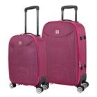 Conjunto de malas de viagem Sion Pink Swiss Move