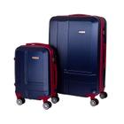 Conjunto de Malas Travelux Arosa P e G Azul Escuro