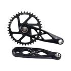 Conjunto De Manivela Mtb Bsa 24mm, Montagem Direta R-SPEC Trilha Oca, Eixo De Manivela Dh Am Xc Para