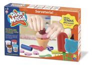 Conjunto De Massa De Sorvete Diver Massa Divertoys Ik Color Multicolor