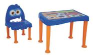 Conjunto De Mesa E Cadeira Infantil Monster Tramontina