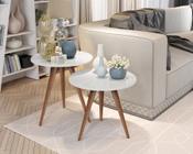 Conjunto de Mesa Laterais Stok Interior - j3