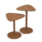 Conjunto de mesa lateral mezanino luxo tebarrot