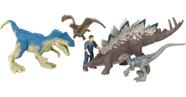 Conjunto de Mini Figuras Colecionáveis com Mudanças Instantâneas de Pose - Jurassic World Dominion