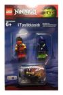 Conjunto de minifiguras LEGO Ninjago Kai (Tournament Robe) e Ghost Woo