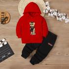 Conjunto de moletom infantil