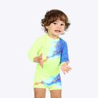 Conjunto de Nadar Peixinhos Bebê Menino Moda Praia Siri Kids 39465