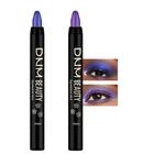 Conjunto de palitos de sombra creme Kaely Waterproof, 2 peças, azul e roxo