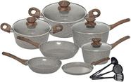 Conjunto de Panelas Alemã - 21pçs Branca