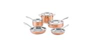 Conjunto De Panelas Cuisinart Copper Collection 8 Peças Cobre Ctpp-8