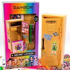 Conjunto de papelaria Rainbow High Secret Locker com bloco de notas e canetas