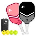 Conjunto de pás Pickleball ApexSport Lightweight Fiberglass x2