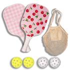 Conjunto de pás Pickleball Sonix Fiberglass com 2 raquetes e 4 bolas