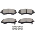 Conjunto de pastilhas de freio SCITOO D1273 Front Ceramic para Chrysler