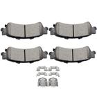 Conjunto de pastilhas de freio SCITOO D792 Rear Ceramic para Cadillac Deville/DTS/Escalade, Chevy Astro/Silverado 1500/Tahoe, GMC Safari/Sierra 1500/Yukon