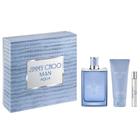 Conjunto de perfume e gel de banho Jimmy Choo Man Aqua para homens 97 ml