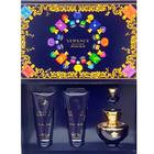 Conjunto de perfume para presente Versace Dylan Blue Eau De Parfum 100 ml, 4 unidades