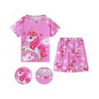 Conjunto De Pijama Infantil De Verão Winnie Bear Meninos Meninas Ponto Desenho Animado Roupa De