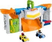 Conjunto de Pista de Corrida Fisher-Price Little People Hot Wheels - Brinquedo Infantil