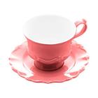 Conjunto de porcelana para chá fancy rose 200 ml 06 peças