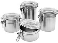 Conjunto de Potes 4 Peças Inox - Hercules Plaza UC40-000