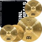 Conjunto de pratos Meinl HCS1418+14C com Hihats de 14”, Crash/Ride de 18” - Meinl Cymbals