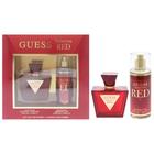 Conjunto de presente de 2 peças Perfume Guess Seductive Red para mulheres