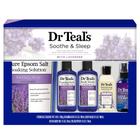 Conjunto de presente Dr. Teal's Lavender Soothe & Sleep com 5 itens