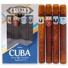 Conjunto de presente masculino Perfume Cuba Quad I Cuba 35 ml Cuba Gold EDT