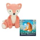 Conjunto de presentes Cuddle Buds - Fox Stuffed Animals e eu te amei desde sempre Board Book